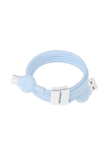 Suntek Mikro USB 1 M Type C Hızlı Şarj Kablosu Mavi