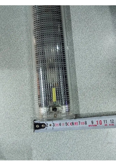 Mor Floresan Lamba 12 Volt Mor Tavan Lambası Dügmeli Aydınlatma