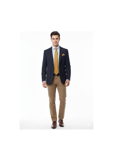 Presto Erkek Regülar 4 Drop Flanel Ceket Lacivert 1706-200 Lacivert