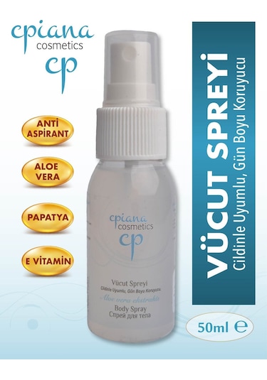 Cpiana Vücut Sprey Erkek Ter Önleyici 50ml