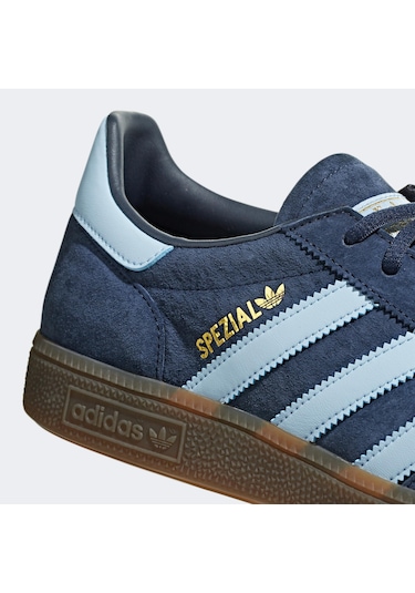 Adidas Originals Handball Spezial Erkek Mavi Spor Ayakkabı Düz Bd7633 Mavi