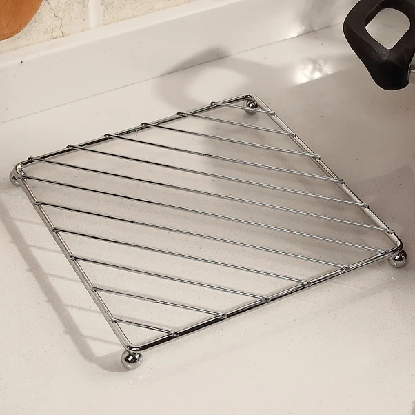 Elmpaly 3 Paket Metal Tencere Altlığı Isı Yalıtımlı Yanmaz Kare Sünger Rafı