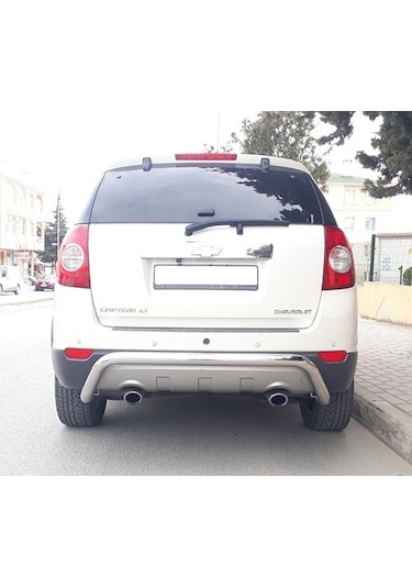 CHEVROLET CAPTIVA TÜM MODELLER KROM ARKA TAMPON KORUMA PASLANMAZ ÇELİK 2017 ÖNCESİ