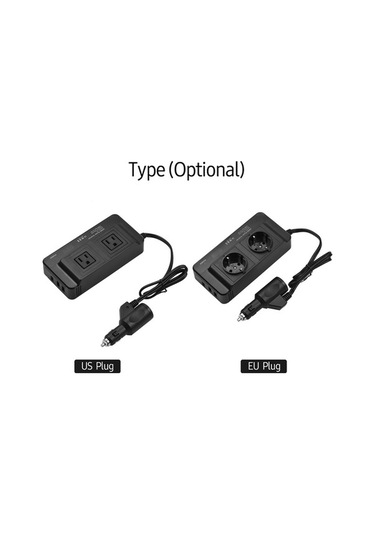 Ulzyvf 200w Araç İnvertörü 12v'den 220v'ye Avrupa Standart Soketli