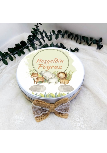 Aslanlı Erkek Bebek Çikolatası