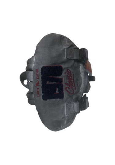 Kaliteli Tek Gözlü Vintage Disayn Unisex Sırt Günlük Okul Gezi Kamp Trekking Çantası Kc Ahtapot Bag Koyu Gri