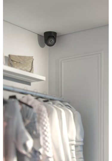 Ajax Turretcam 8 Mp/4 Mm Kablolu Aı Destekli Güvenlik Ip Kamerası Siyah