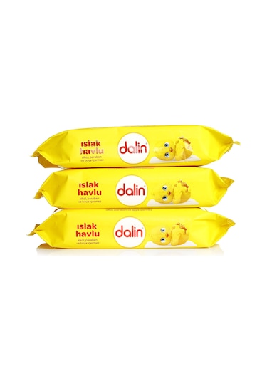 Dalin Klasik Bebek Islak Mendil 3x56 Adet DAL-5400002375