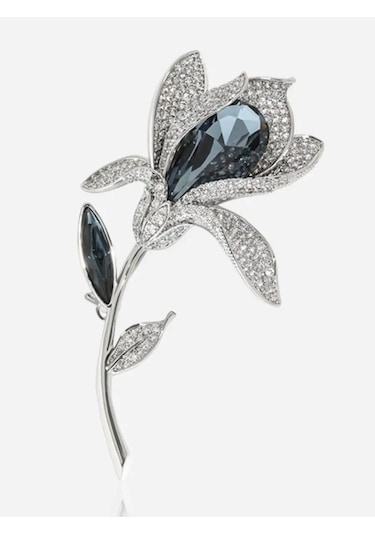 Beautiful Detail Orijinal Rozet: Gül Çiçeği 156661267 Gri