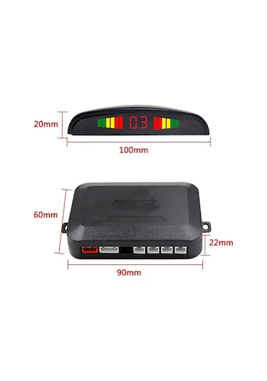 Ford Focus 3-4 Sedan Dijital Ekranlı Araç Park Sensörü Ses İkazlı