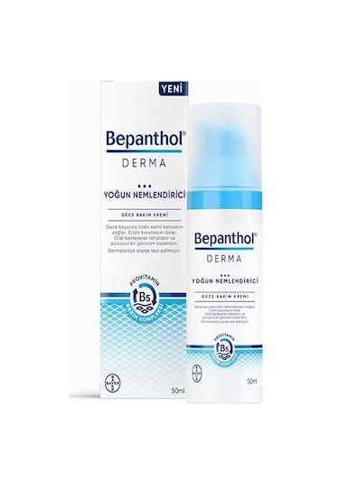 Bepanthol Derma Yoğun Nemlendirici Gece Bakım Kremi 50 ML