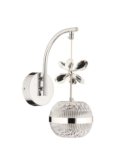 Prenses Krom Ledli Aplik Salon Mutfak Oda Oturma Odası Hol Ledli Aplik Sb-ld-704 Krom