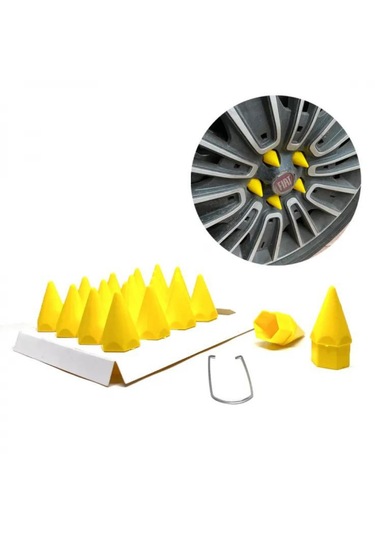 Sivri Mermi Bijon Kapağı Sökme Aparatlı Sarı 17 Mm