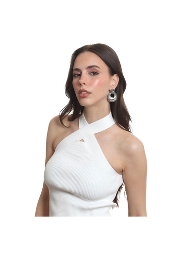 Labalaba Kadın Yaprak Dokulu Çivili Model Çanta Formlu Küpe - Gümüş Antrasit