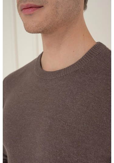 Tr 875 Slim Fit Vizon Klasik Triko Vizon