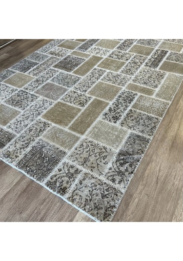 Hoom Rugs Patchwork Krem El Dokuma Kilim KREM
