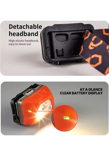 Evolite Mio 400 Lm Ip68 Kafa Lambası Çok Renkli