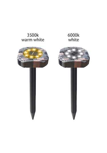 Novahub Güneş Enerjili Ultrasonik Fare Kovucu Ve Led Bahçe Aydınlatma Seti - 2'li Paket