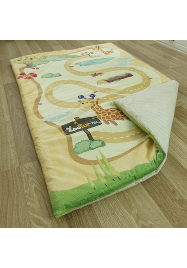 Zooturak Peluş Çocuk Matı Zürafa Zufi 100cm x 150cm