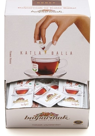 Balparmak Katla Balla Süzme Çiçek Balı 120 x 7 G