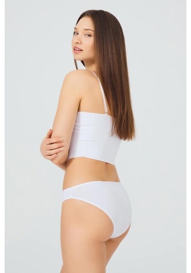 Basic Pamuklu Kadın Bikini Külot 5'li Paket çok Renkli Çok Renkli