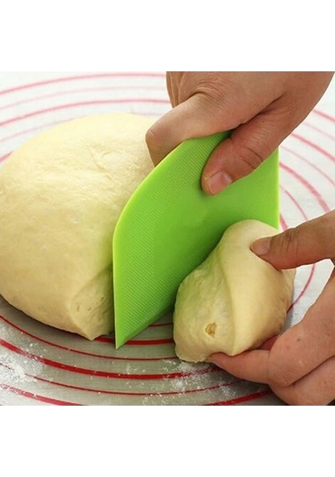 Trendooze Gaojunshop01 Yeşil 5li Pratik Pişirme Spatulası Kremalı Hamurlu Yağlı Yüzeyler İçin Kolay Temizlenir Yeşil Yeşil