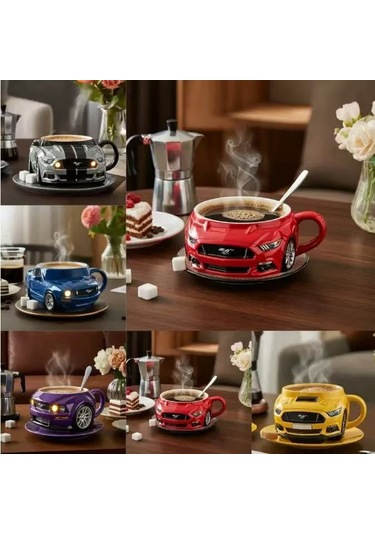 Aurora Mustangspor Ara Kahve Fincanıkırmızılı Kırmızı