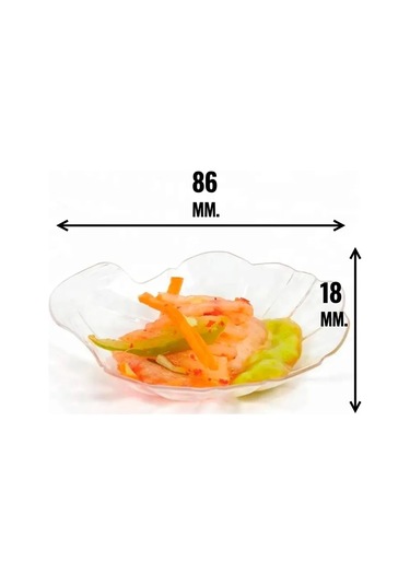 Klık-pıknık Büfe İçin Kalıp, Krem Kabı, 24 Adet. Plastik. "deniz Kabuğu" 474433264 100 adet