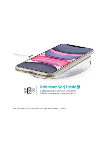 Xiaomi Redmi Note 11 Kılıf Kamera Korumalı Tıpalı Şeffaf Silikon Kapak