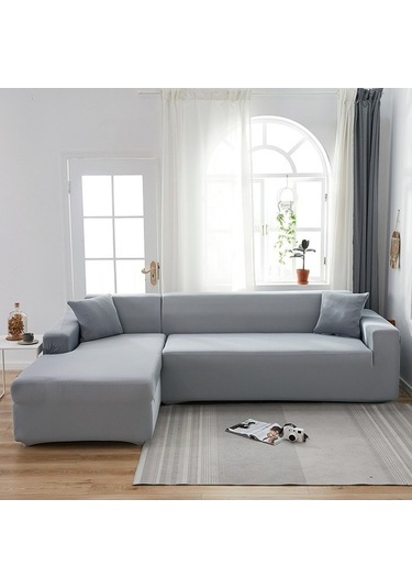 Yingfu Yüksek Kaliteli Mavi Kumaş Koltuk Kılıfı - Tam Kaplama, Kaymaz, Esnek, Dayanıklı Ev Dekoru 140-185cm DiğER