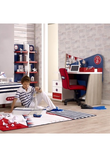 Meltem Kids Pacific Çocuk Odası Çalışma Masası Beyaz