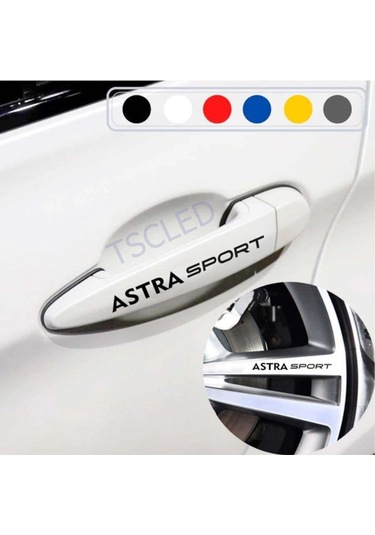 Opel Astra Yapıştırma Kapı Kolu Ve Jant Stickerı