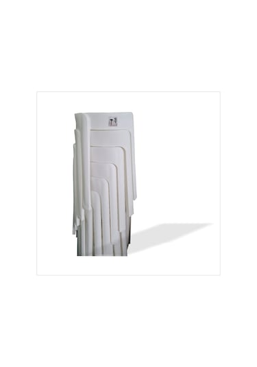 Sert Plastik Kırılmaz Hafif 45 Cm Banyo Balkon Mutfak Taburesi