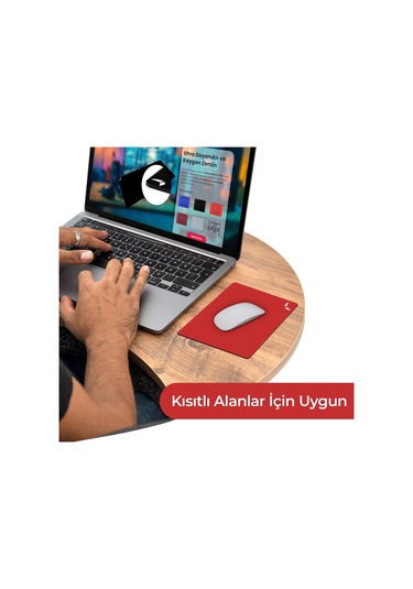 Golite Küçük Mouse Pad Kırmızı 18X22