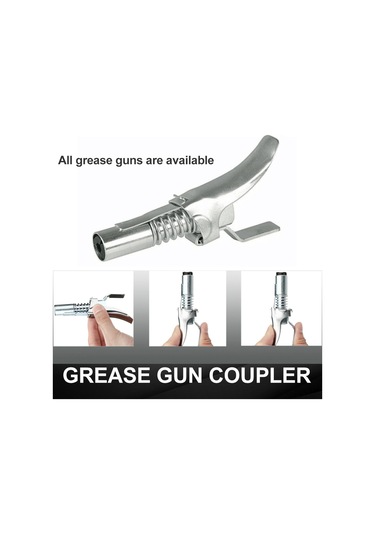 Lemestar Çift Kollü Otomatik Kilitleme Yağ Ucu, Tüm Tip Yağ Makineleri İle Uyumlu, Sızıntısız Kaliteli Çelik Yağlama Bağlantısı