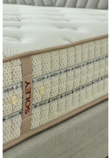 Soley Natural Full Ortopedik Çift Taraflı Paket Yaylı Yatak