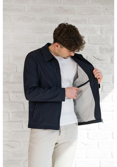 Advante Yakalı Fermuar Kapamalı Içi Astarlı Regular Fit Baharlık Mont 001