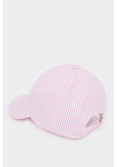 Defacto Çizgili Cap Şapka Kız Çocuk D8426a826smpn1 Pembe-pn1 Defacto Çizgili Cap Şapka Kız Çocuk D8426a826smpn1 Pembe-pn1