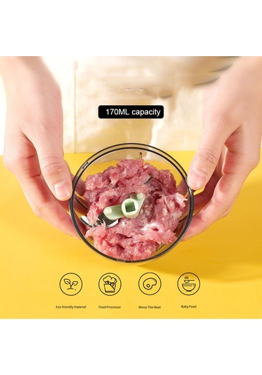 Maiyame Evde Kullanımcı El Çekmeli Sarımsak Halka Haline Getirici - Çilli, Kıyma Ve Baharatları Dağılımı İçin Pratik Alet Mavi/pembe/yeşil Yeşil