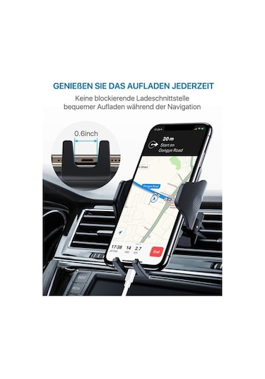 Yingfu Araba Telefon Tutucu, Havalandırma Tutucu, Vakumlu Tutucu 3-in-1 Evrensel Tutucu Diğer