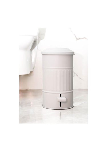 The Mia Çöp Kovası Banyo 5 Lt Beyaz Mgl0009 Beyaz