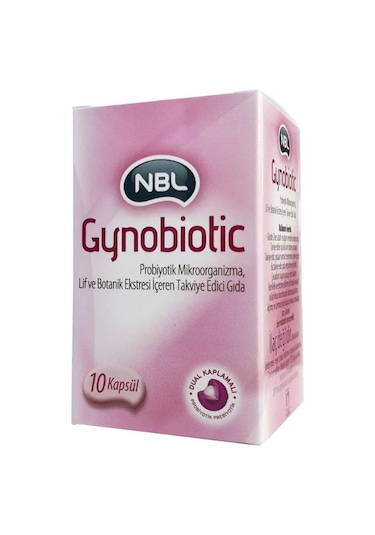 Gynobiotic Takviye Edici Gıda 10 Kapsül