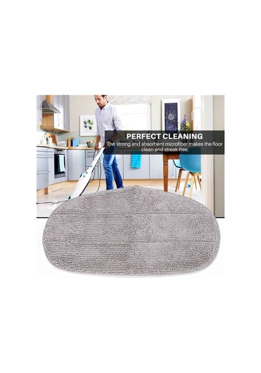 Crackedice Leifheit Cleantenso Buharlı Temizleyici Buharlı Süpürge İçin 3 Adet Paspas Bezi