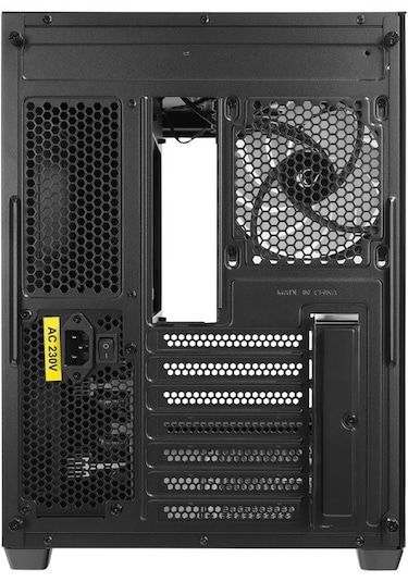 Rampage Loopy Plus Siyah 7 12cm Argb Fan 950w 80 Plus Standart Temperli Cam Kumandalı Atx Mid-t Gaming Oyuncu Kasası