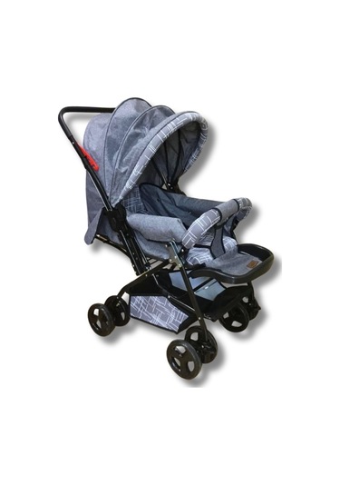 Jusso Dido Comfort Line Çift Yönlü Bebek Arabası Gri