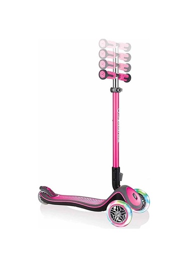 Globber Scooter Elite Deluxe Işıklı Pembe Pembe
