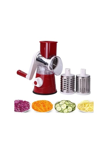 Reedark Yeşil Ev Çantası El Kolu İle Çok Fonksiyonlu Sebze Dilimleyici, İpişleyici Ve Peynir Dilimleyici Yeşil