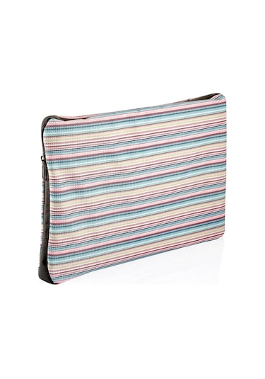 Notebook Laptop Apple Uyumlu MacBook Çantası 15.6" İnç - 800-düz Dalmaçya Desenli