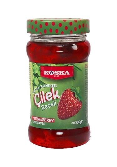 Koska Çilek Reçeli 3 x 380 G