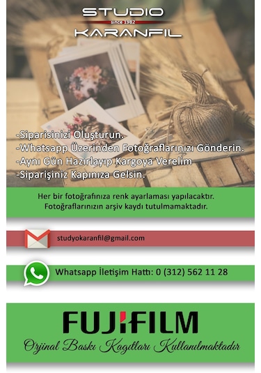 50 Li 15X21CM Fotoğraf Baskısı